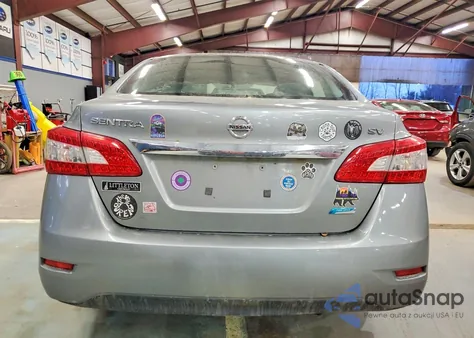 2013 Nissan Sentra S z USA, uszkodzony, nr VIN 3N1AB7AP9DL745053